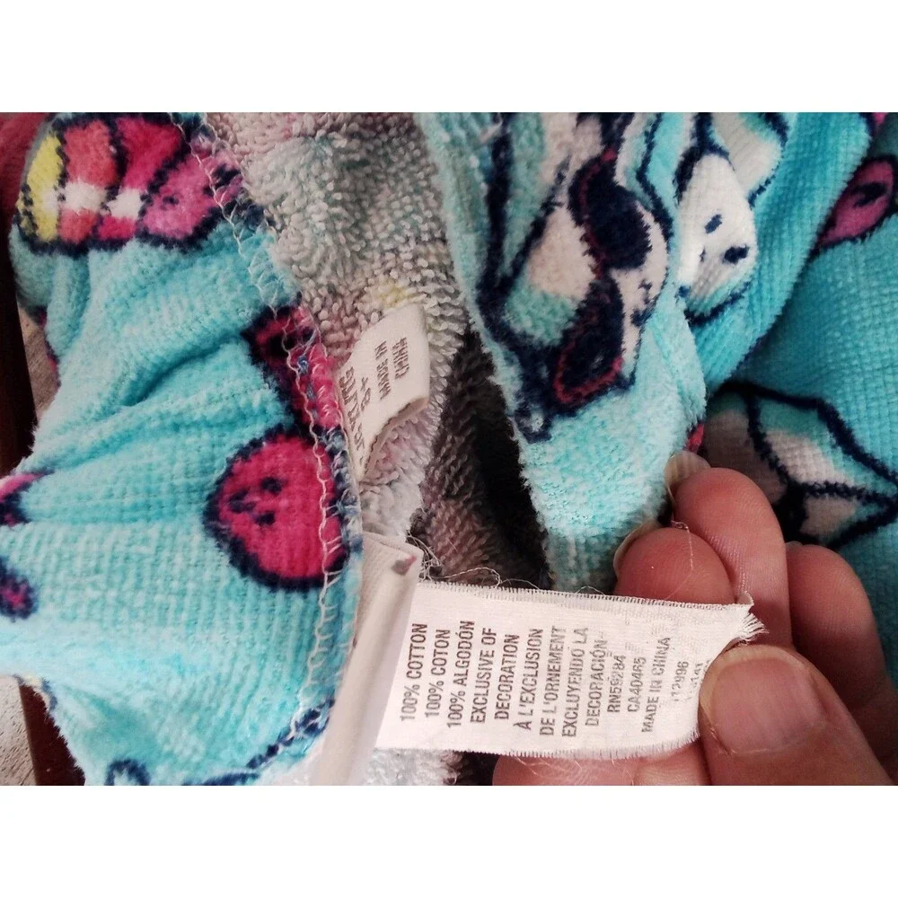 Children's Place Girls Robe/Bath Towel Size X/XL 8+